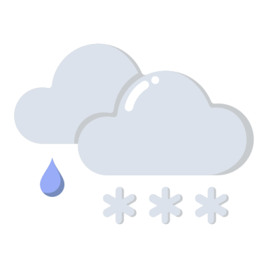 a cloud with rain on it