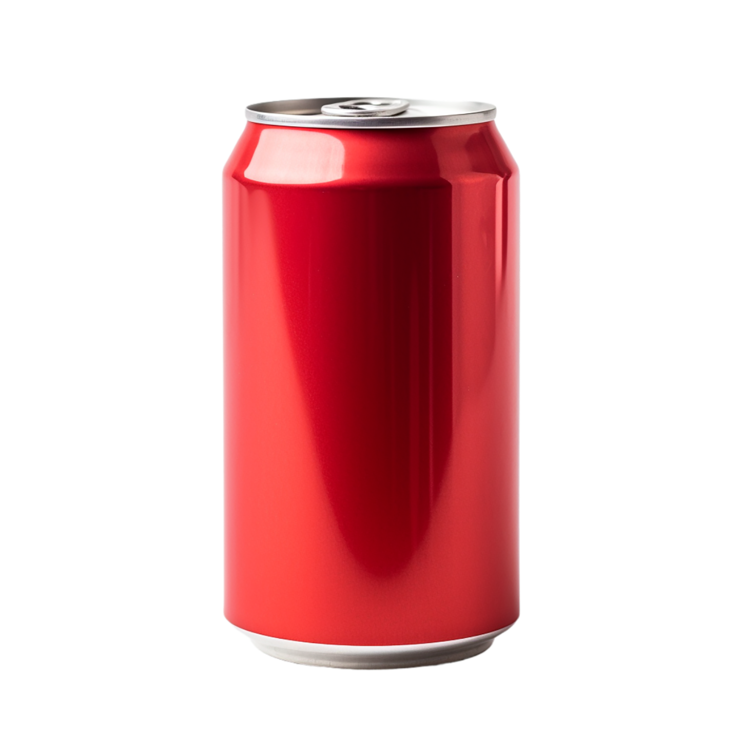 a can of soda on a white background