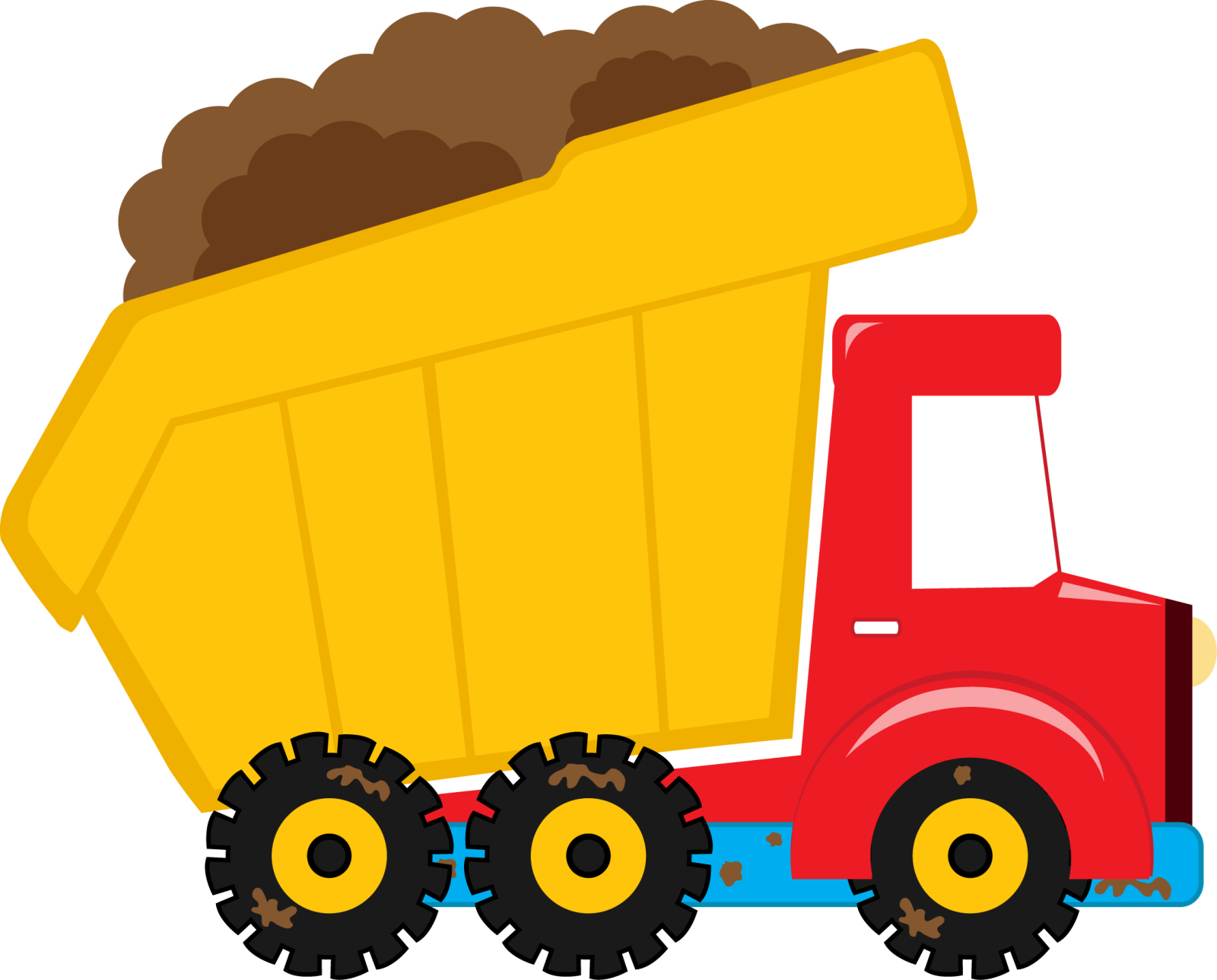 a dump truck clipart