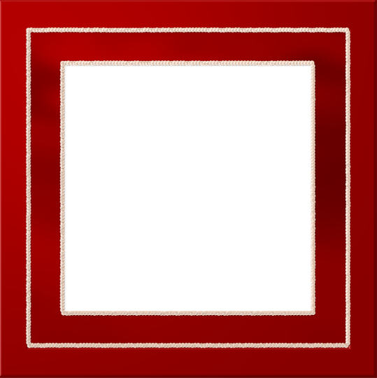 a red frame on a white background