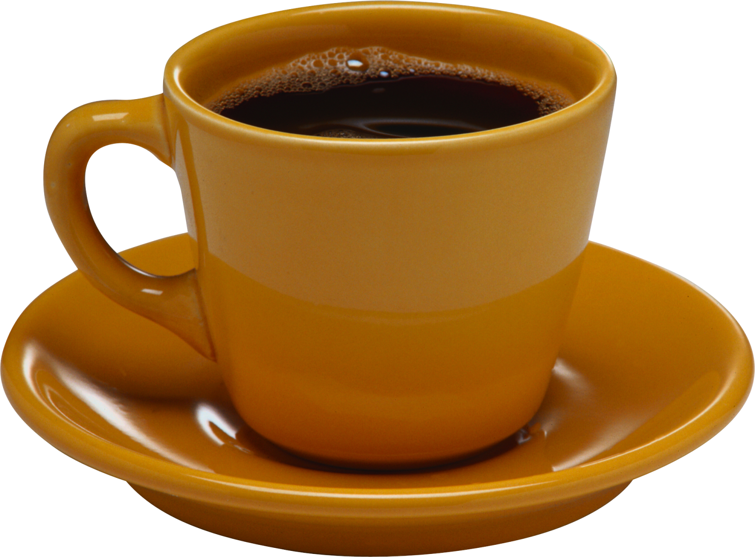 a cup of coffee on a saucer