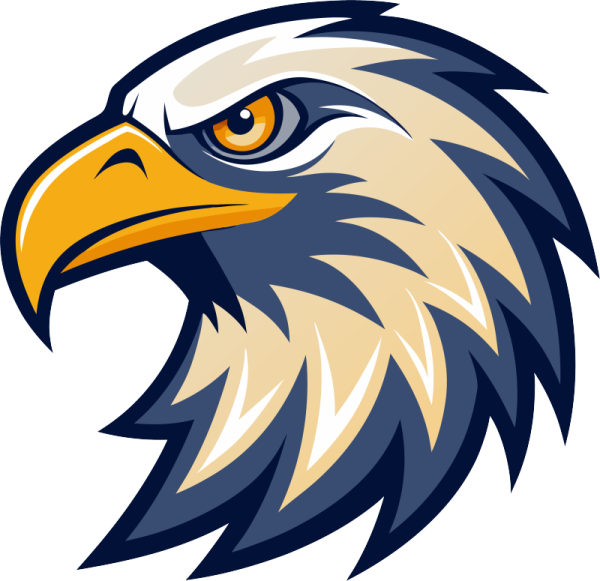 the head of an eagle