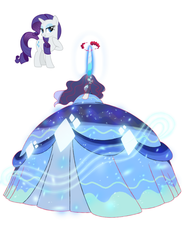 a drawing of a princess in a blue dress