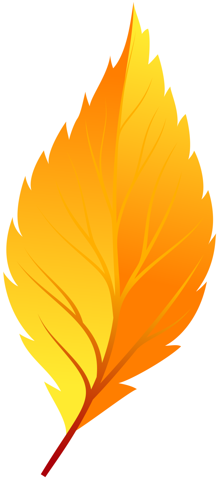 a yellow leaf