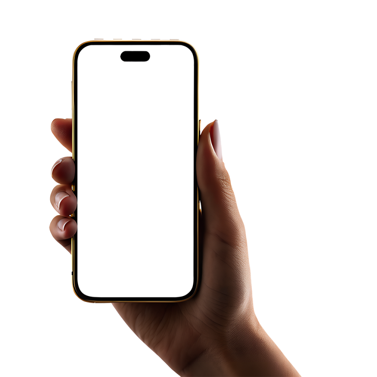 a person holding an iphone in their hand