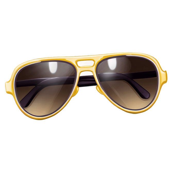 a pair of sunglasses on a white background