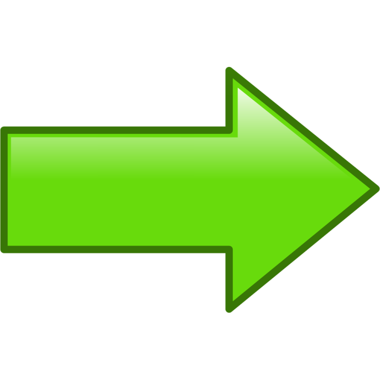 a green arrow pointing to the right