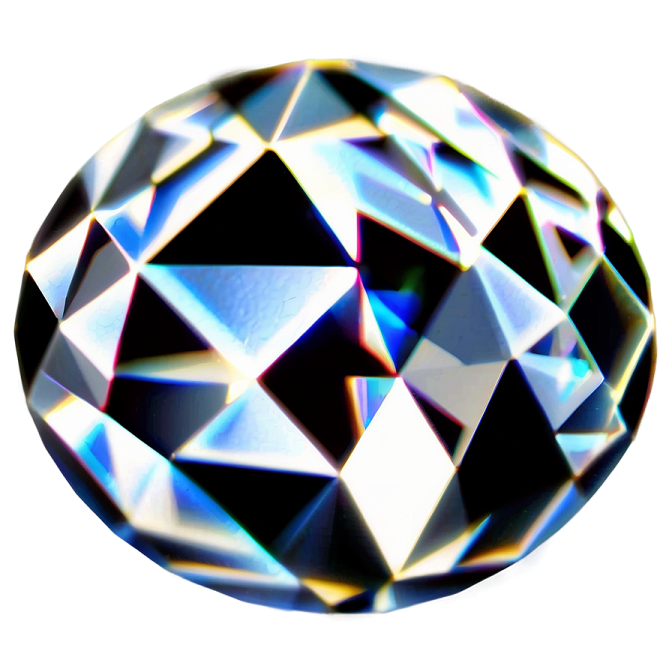 a diamond on a white background
