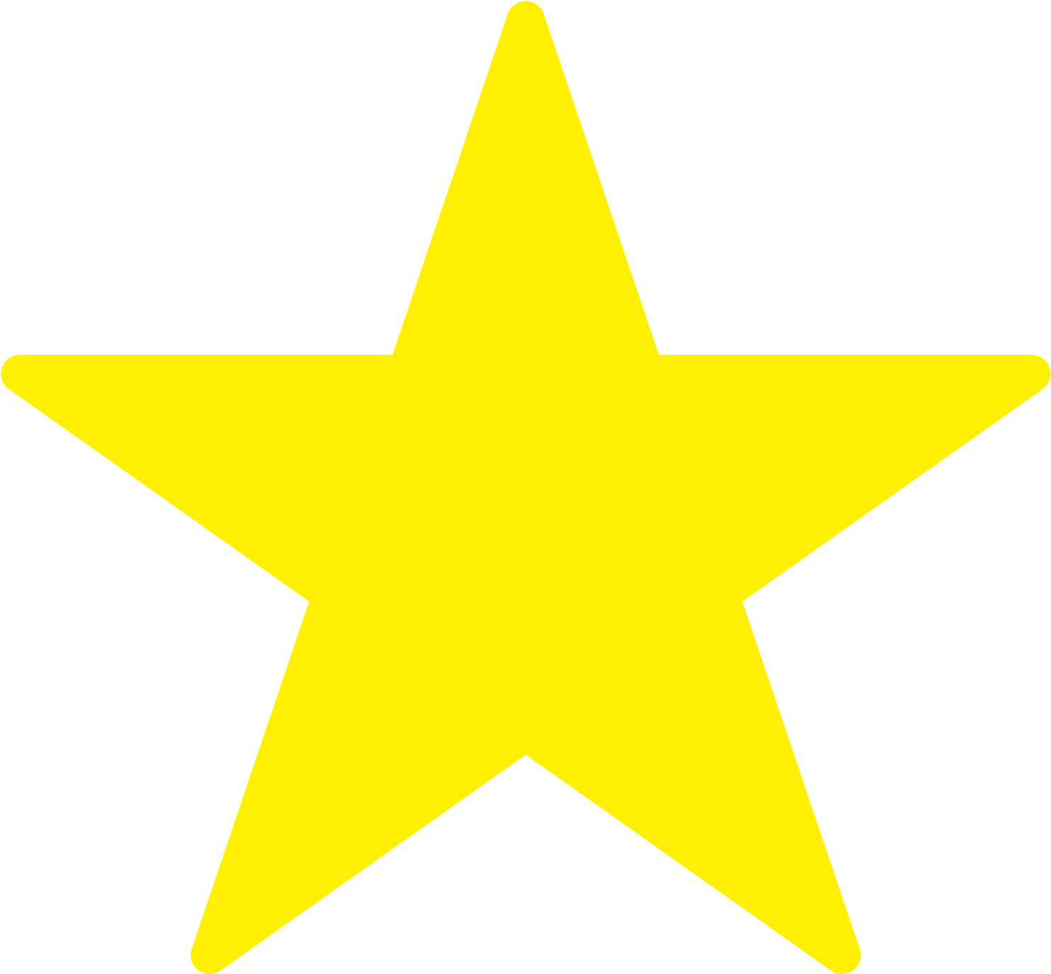 a black and white star