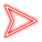 an image of a white arrow icon
