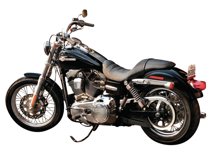 a black and silver motorcycle