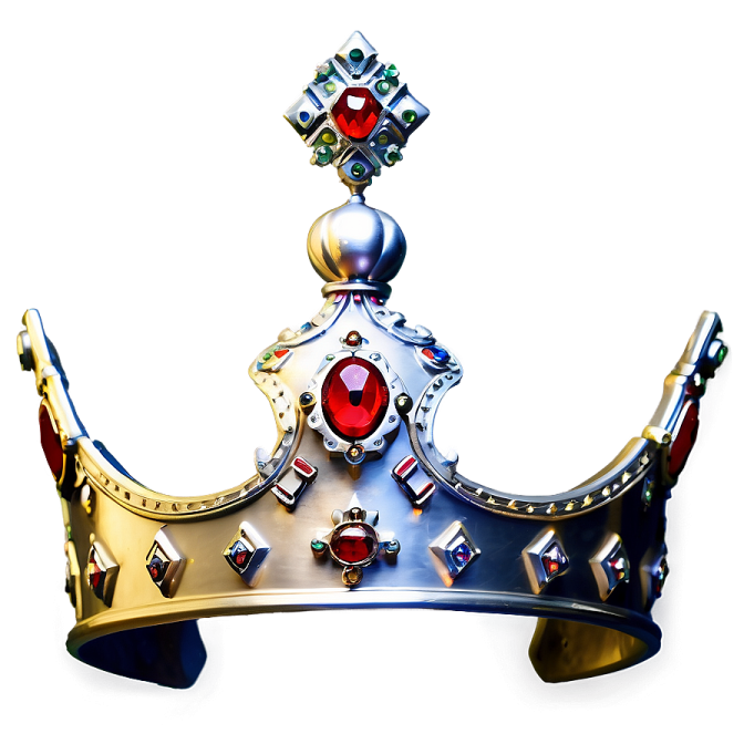 the crown is made of metal
