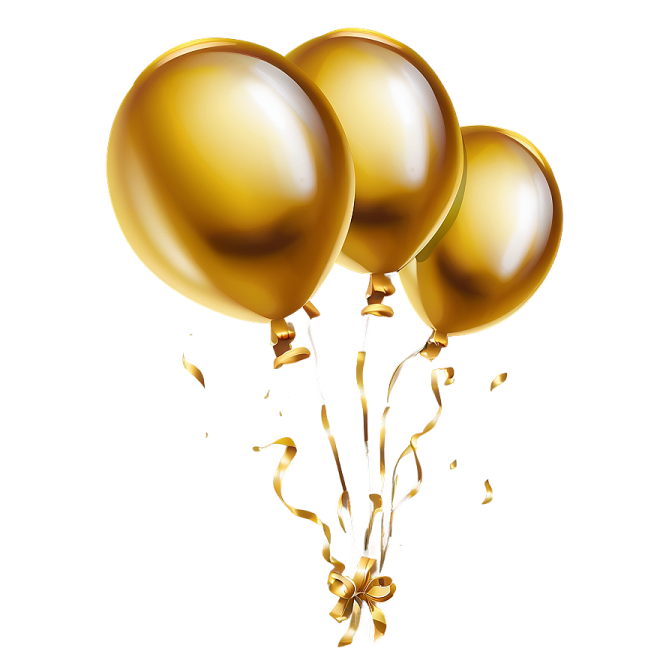 a bunch of balloons
