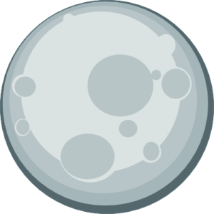 a full moon clipart