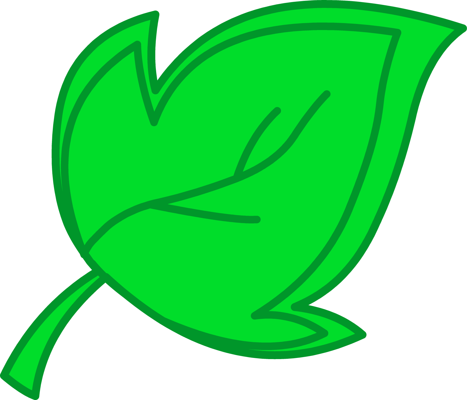 a green leaf