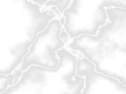 a white background with clouds and lightnings
