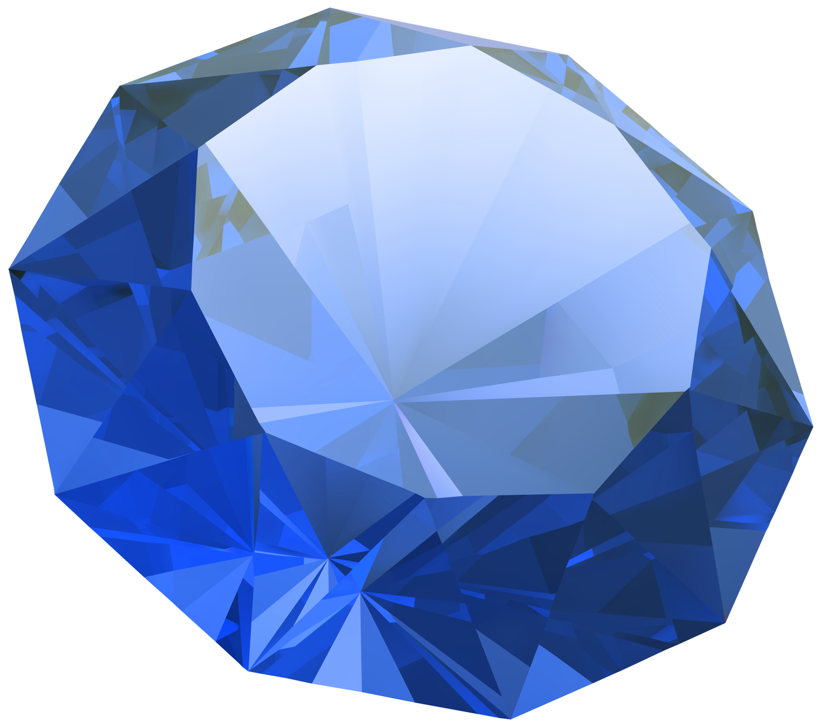 an image of a blue diamond
