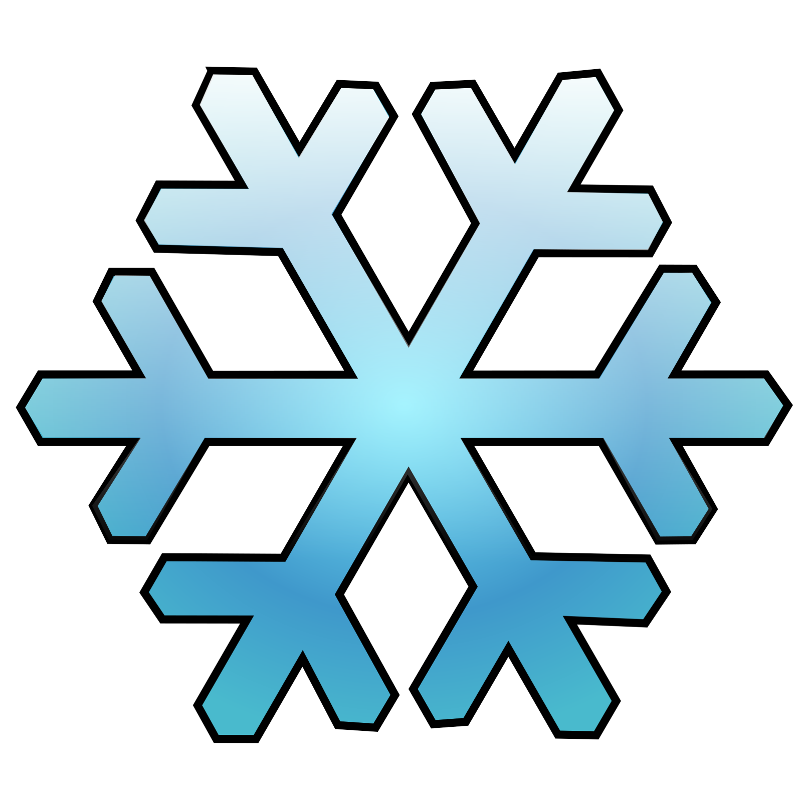 an image of a snowfl icon