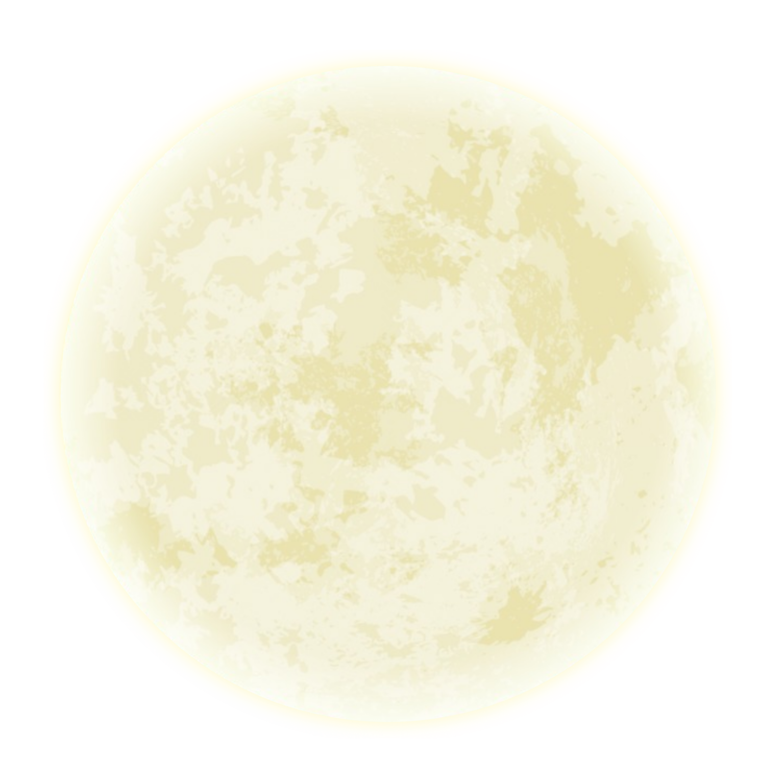 a full moon on a white background