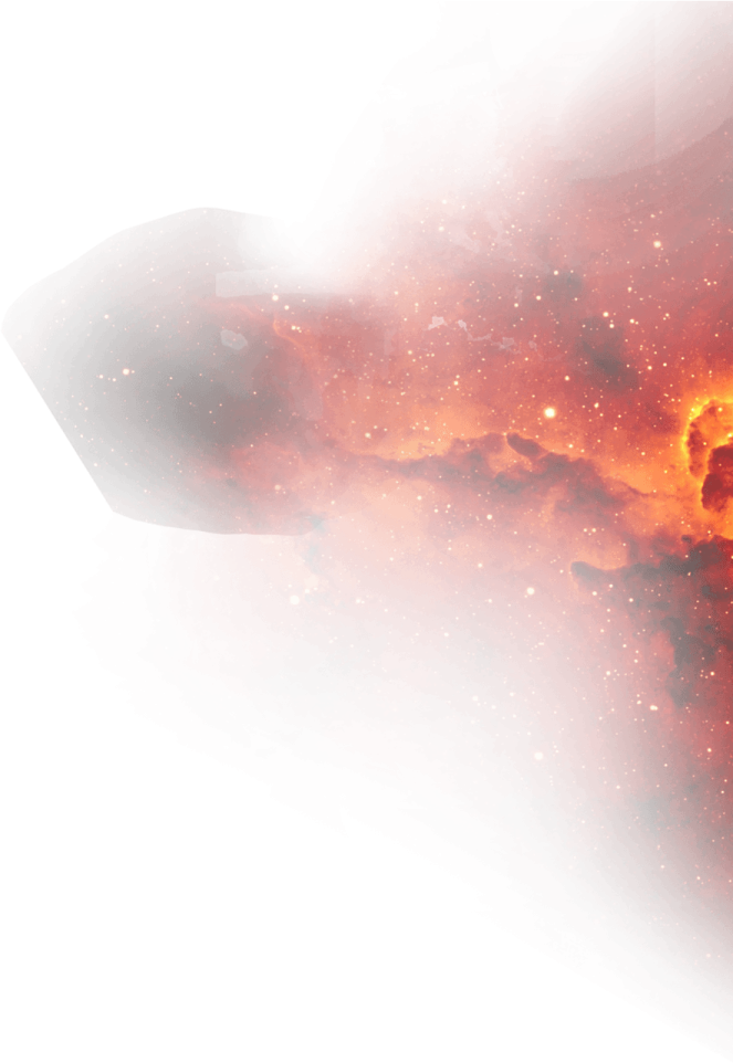a red and yellow explosion