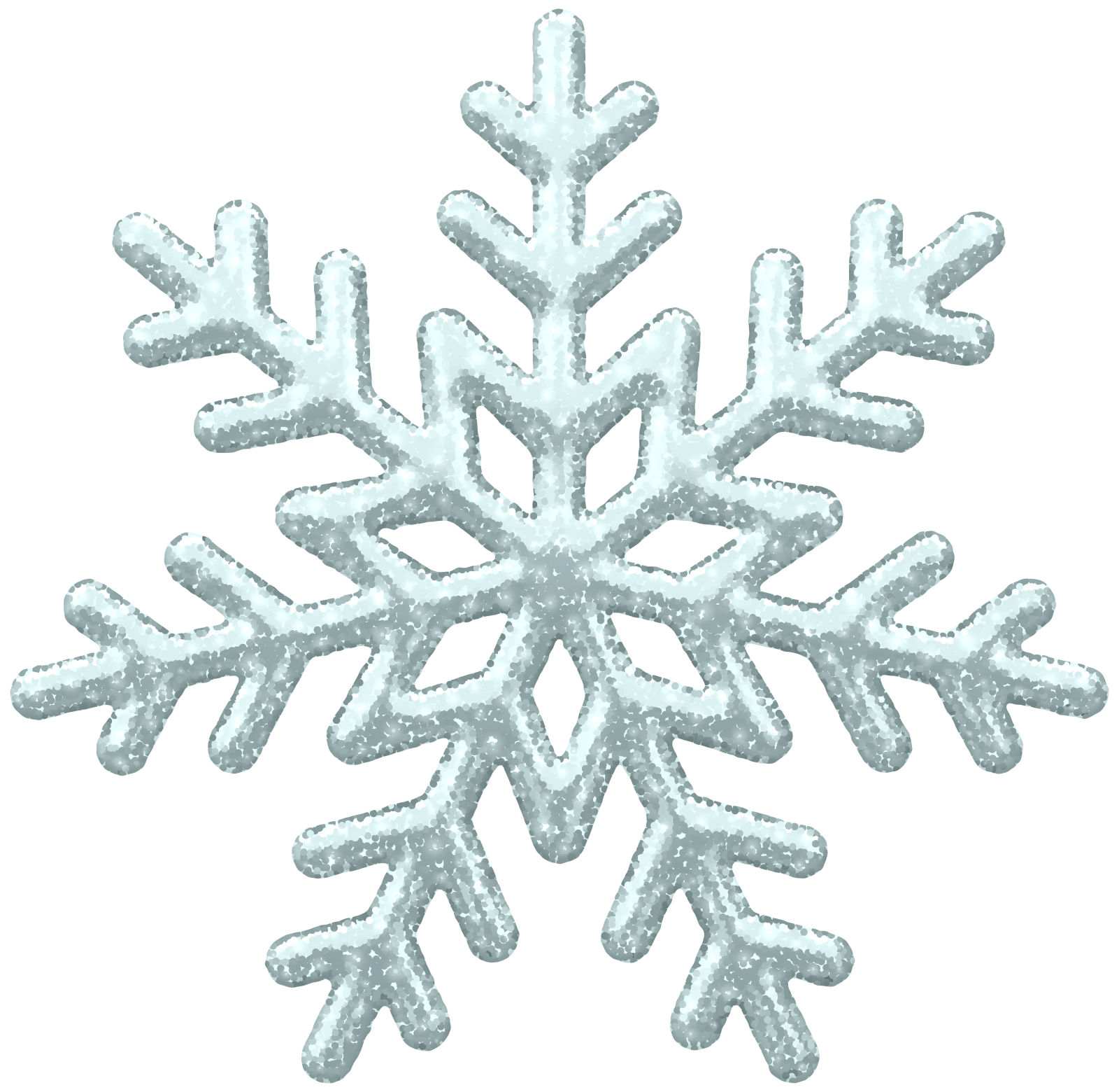 a snowflake on a white background