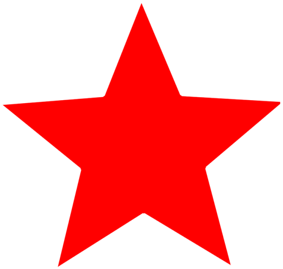 a red star