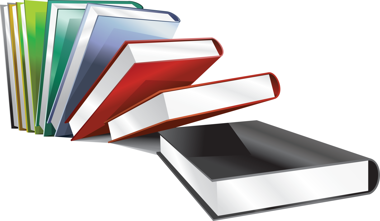 a stack of books