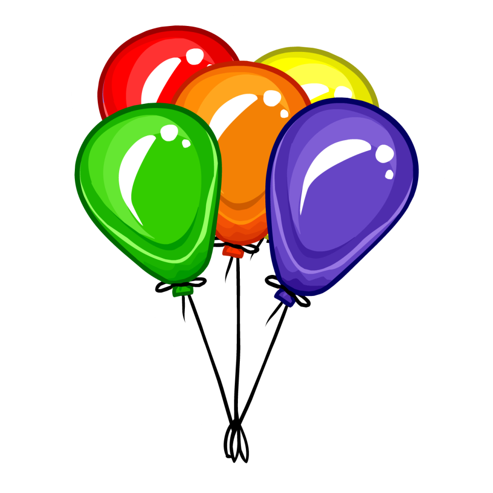 a bunch of colorful balloons