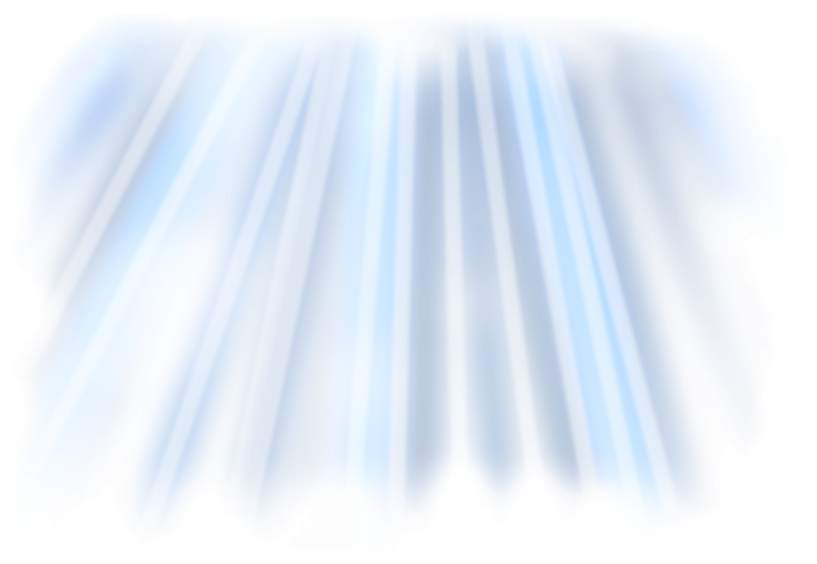 a white background with blue rays