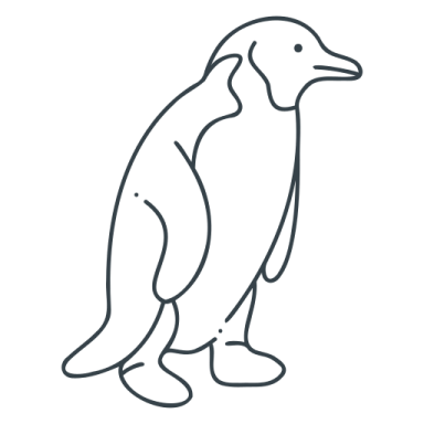 how to draw a penguin