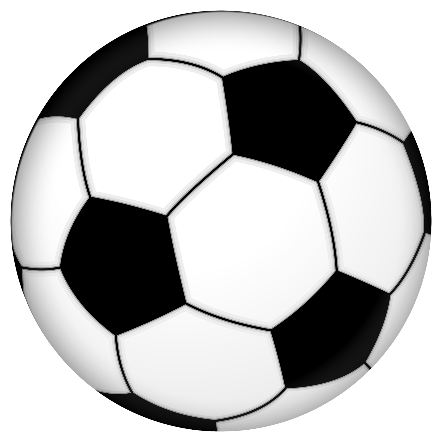 a soccer ball on a white background