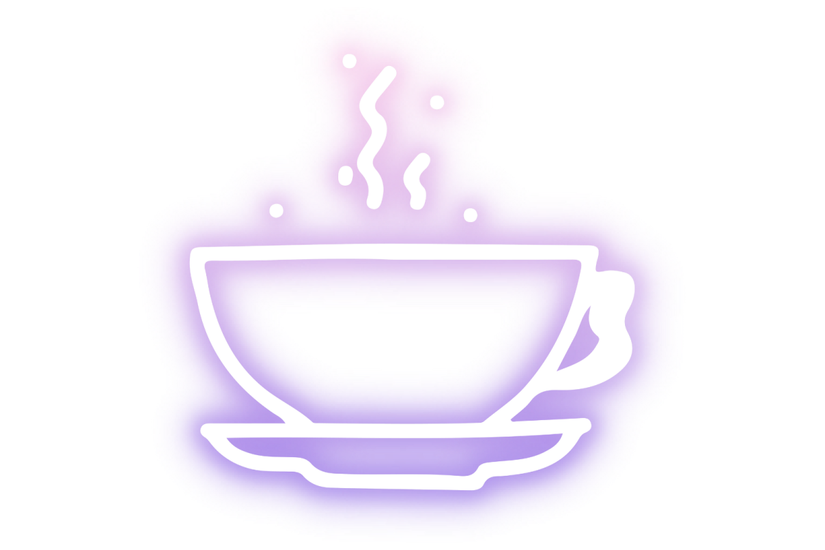 a cup of coffee on a white background