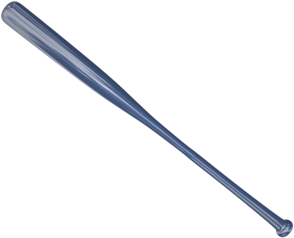a baseball bat on a white background