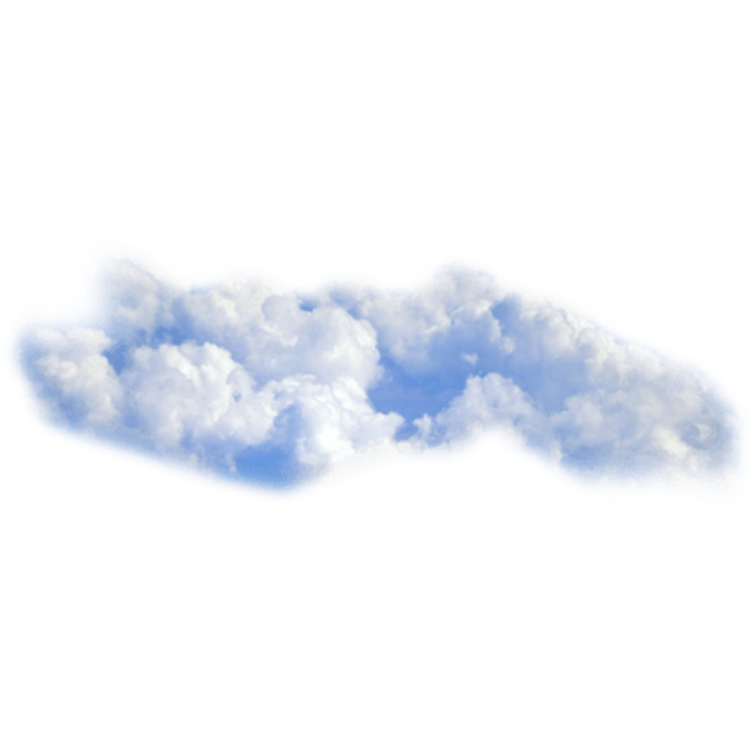 white clouds in the sky