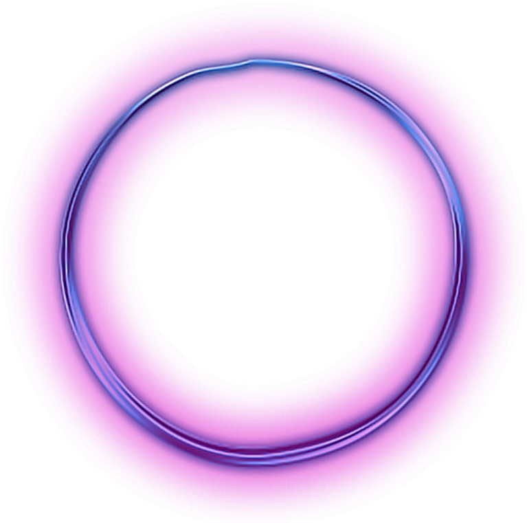 a purple ring on a white background