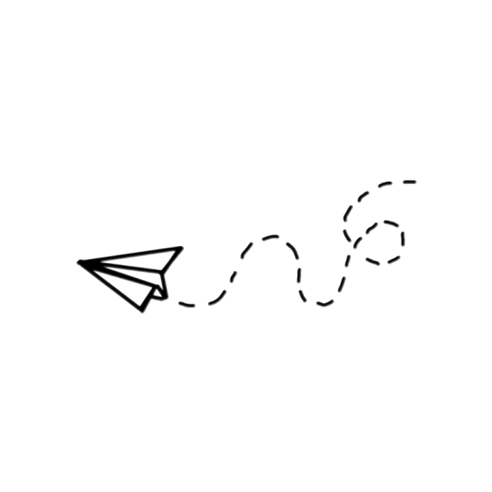 a black and white drawing of an arrow