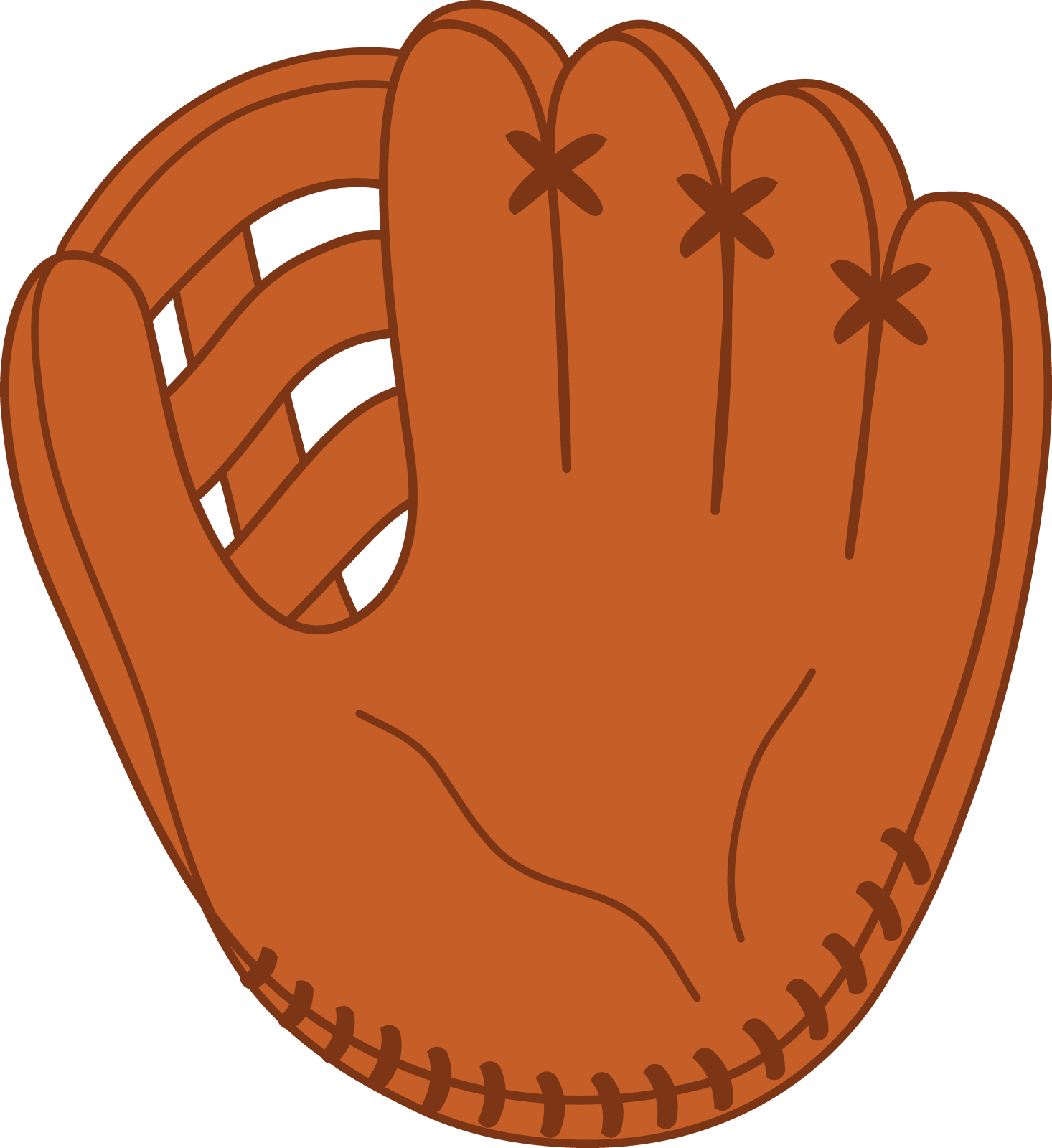 a baseball glove