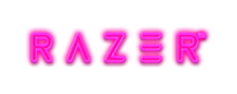 the word razer on a white background