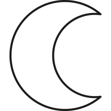 a black and white drawing of the moon