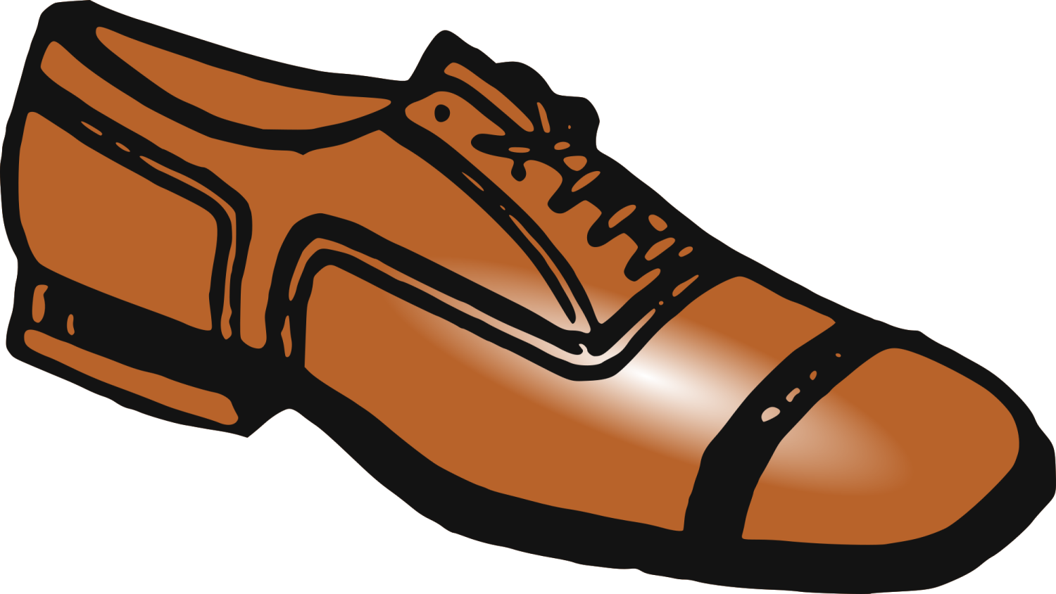a pair of brown shoes