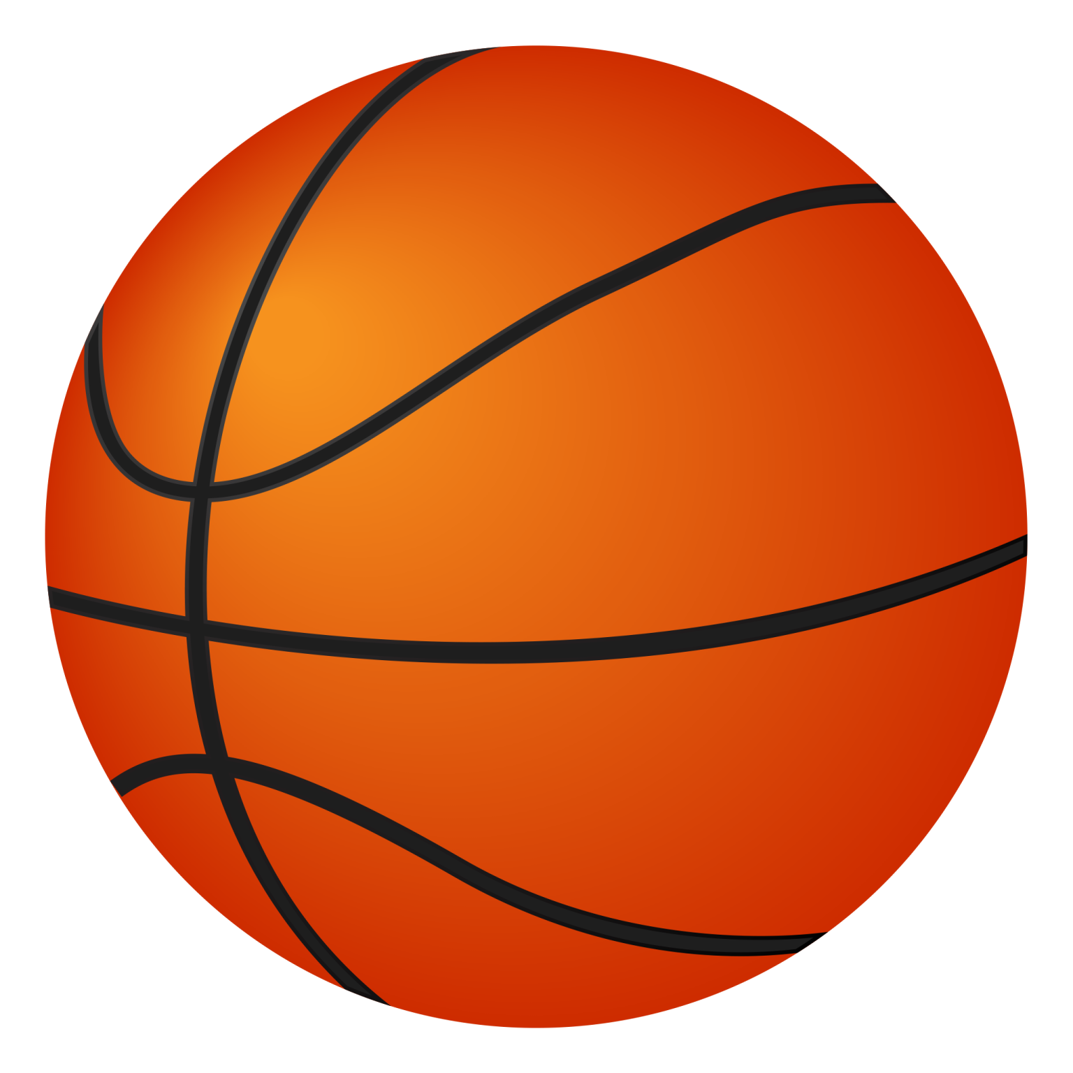 a basketball ball on a white background