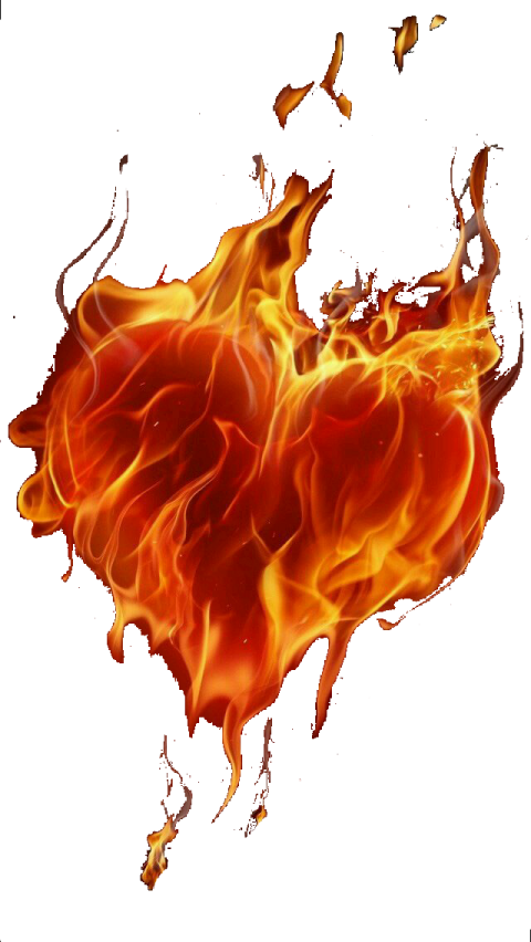 a map of the united on fire