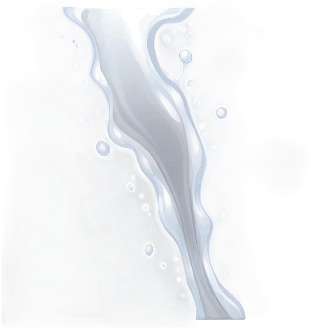 a white background with water and bubbles