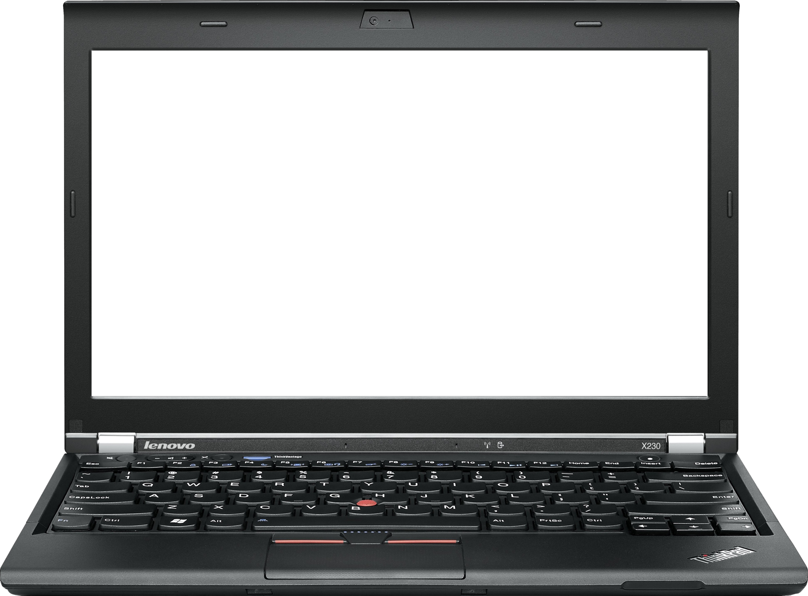 a laptop computer with a white screen