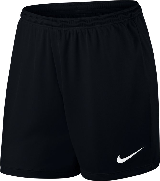 a black shorts with white nike logo on it