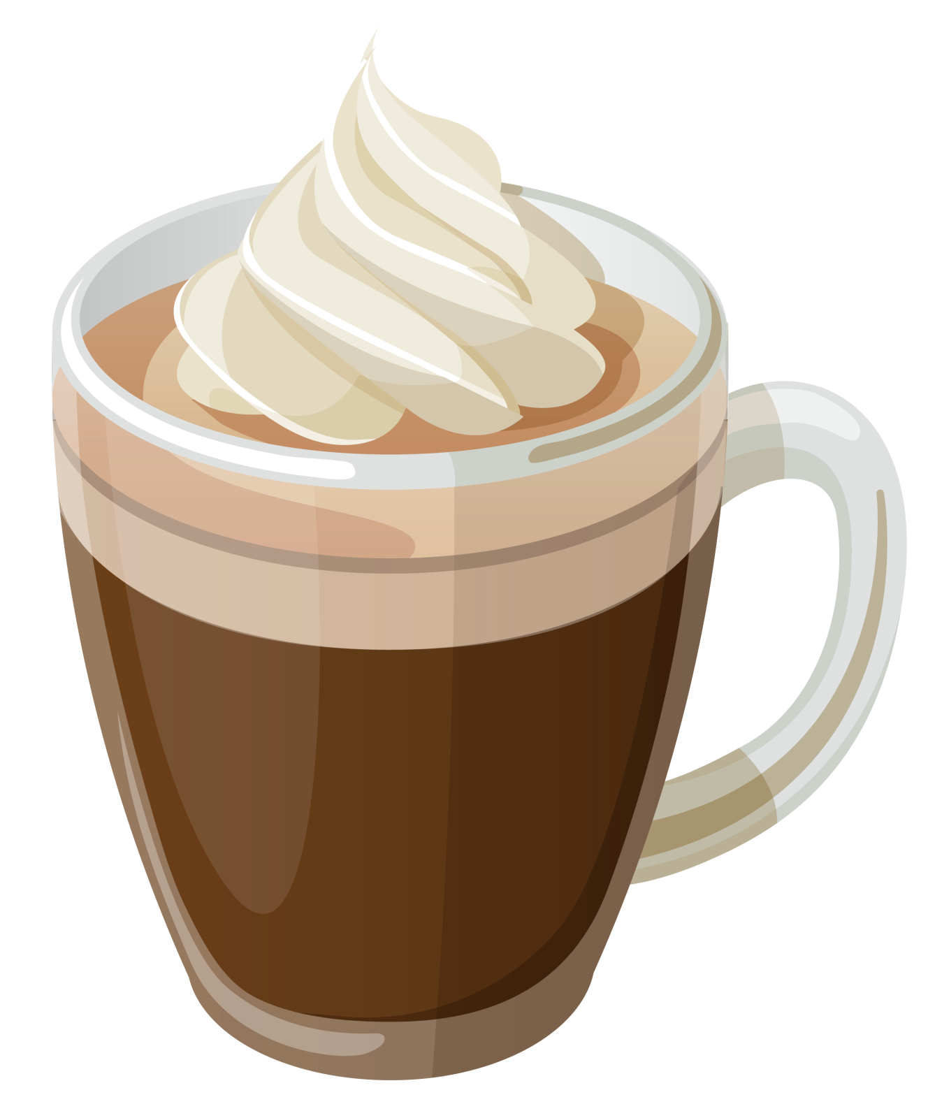 a cup of coffee with whipped cream
