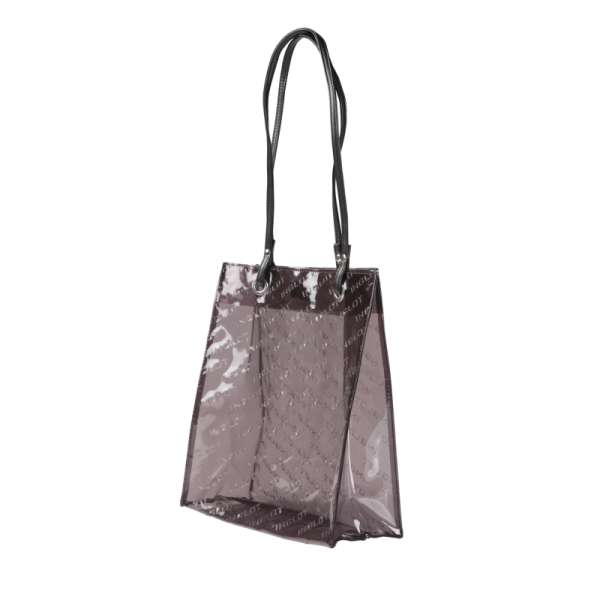 the louis tote bag in purple patent