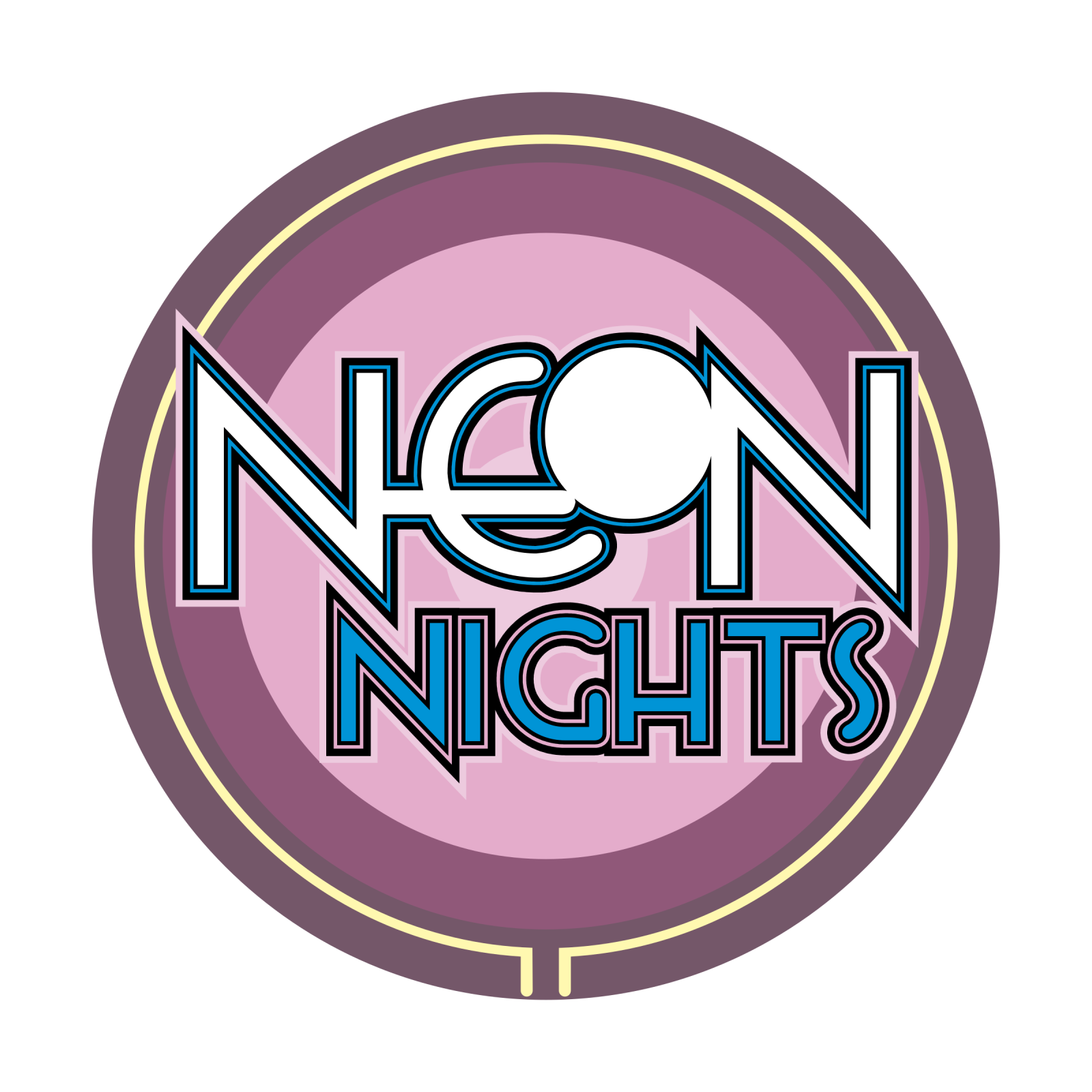 the neon nights logo