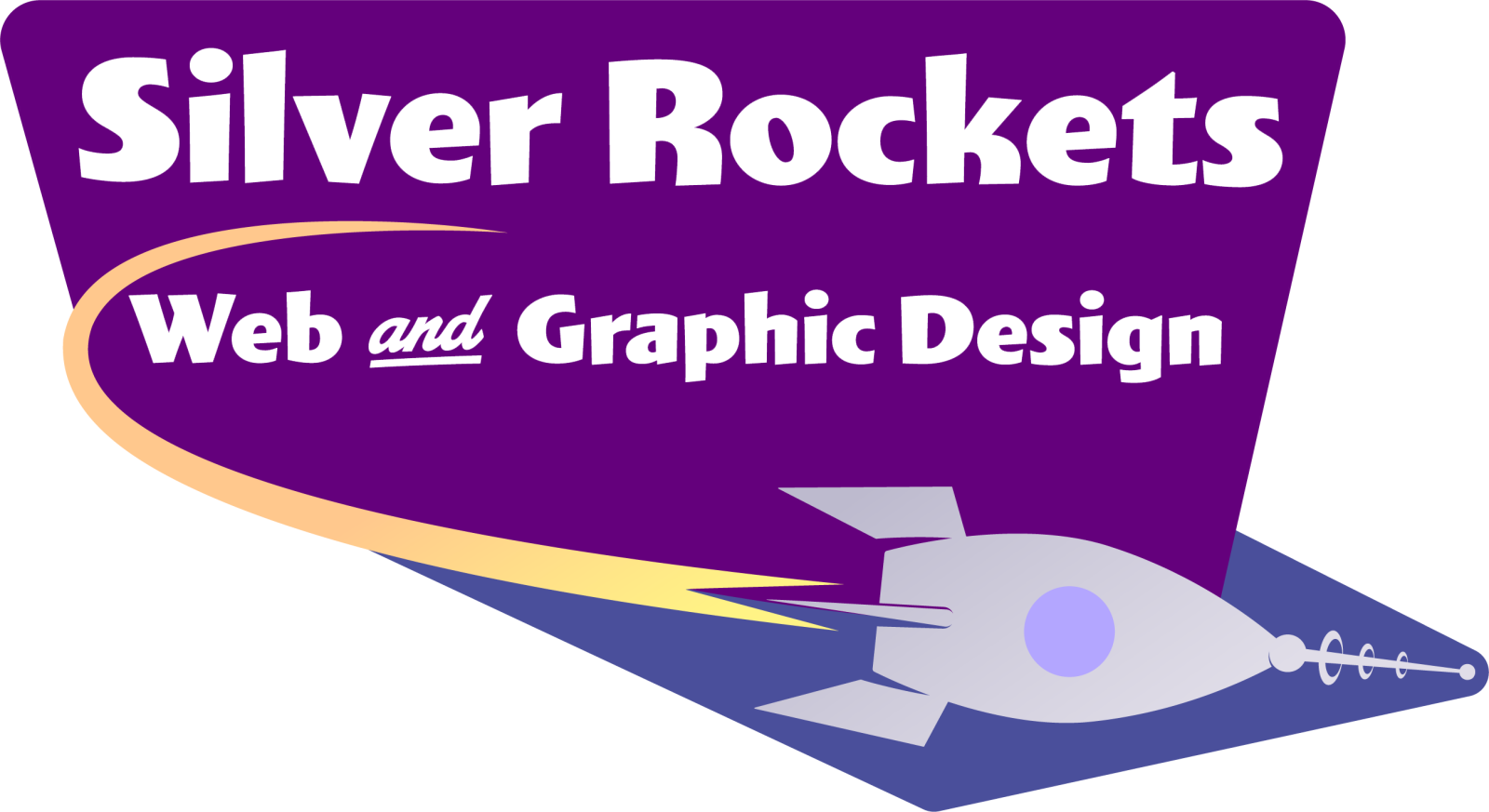 silver rockets web graphics