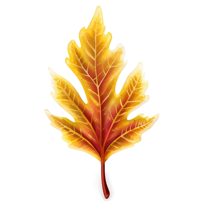 a watercolor drawing of a leaf